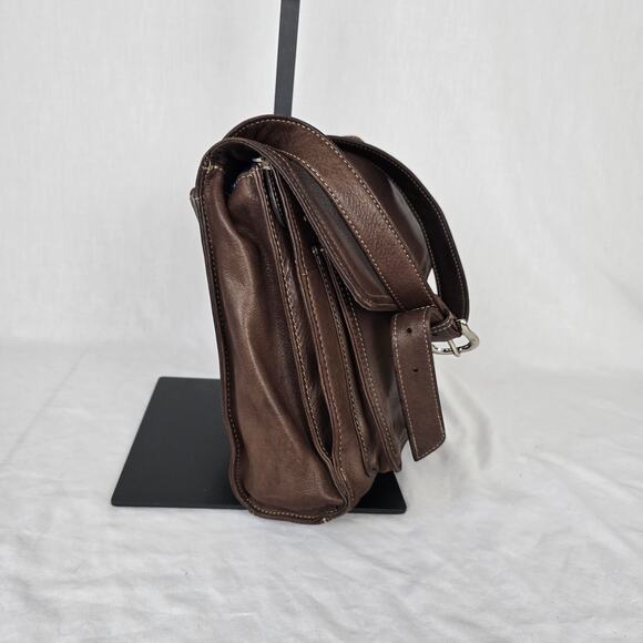 Fossil Vintage Leather Crossbody Brown #75082 - Picture 8 of 16